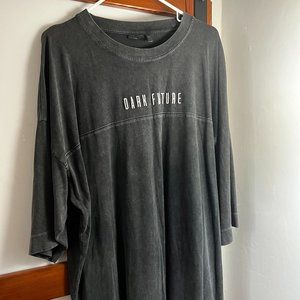 Mens 3/4 Tee- Dark Future - XL